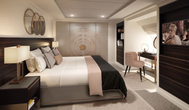 BEAUFORT announces Soft Furnishings contract with new SAGA Cruise Ship for completion in Summer 2019.